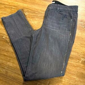Westbound rhinestone accent jean